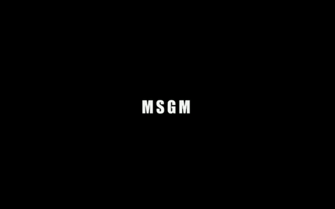 MSGM - VIDEO - 2012 F/W [LOOKBOOK.]