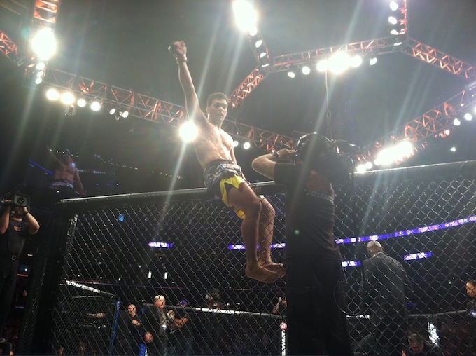 Lyoto Shows Off At UFC on FOX 4