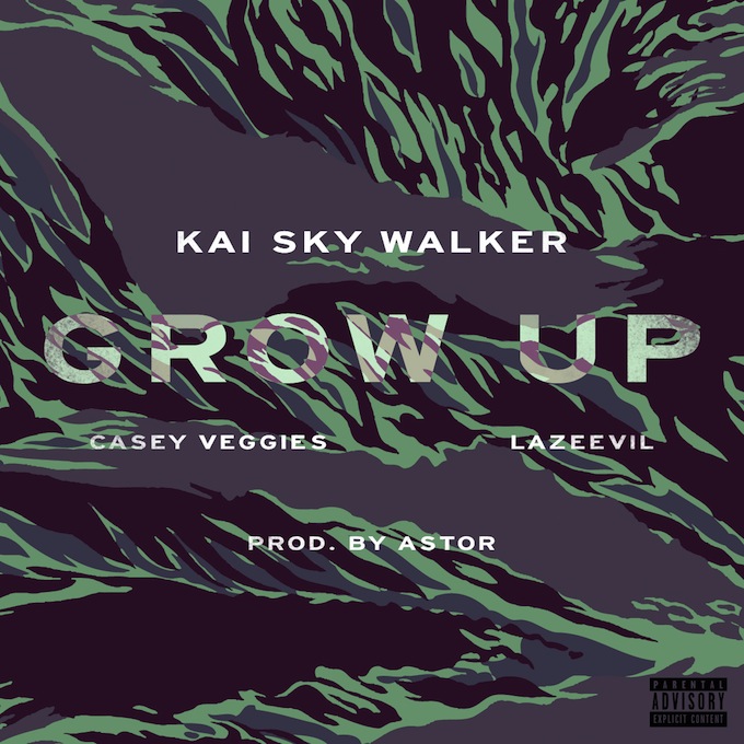 NEW MUSIC ALERT. KAi Sky Walker Ft. Casey Veggies & Lazeevil - Grow Up