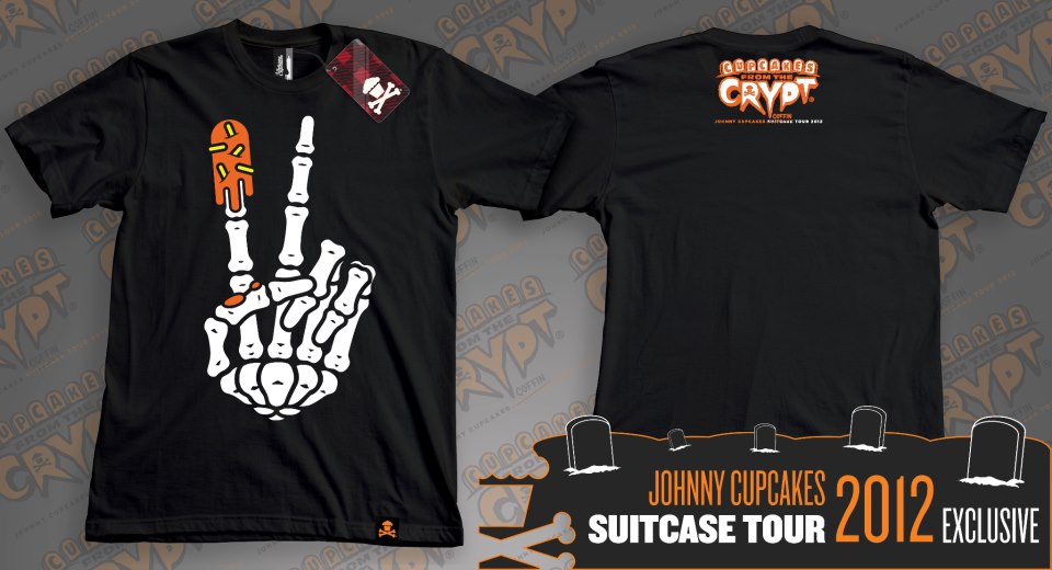 Johnny Cupcake's Halloween Tee + [TOUR DETAILS.]