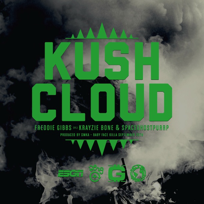 NEW MUSIC ALERT. Freddie Gibbs Ft. Krayzie Bone & SpaceGhostPurrp - Kush Cloud