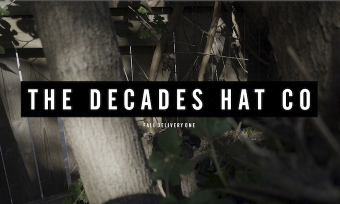 The Decades Hat CO. - Fall Delivery ONE [LOOKBOOK.]