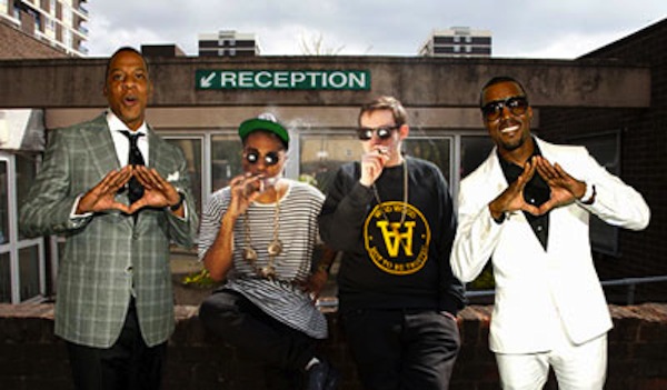 N.M.A. The Hood Internet [REMIX.] Jay-Z & Kanye West x TNGHT - Goooo In Paris