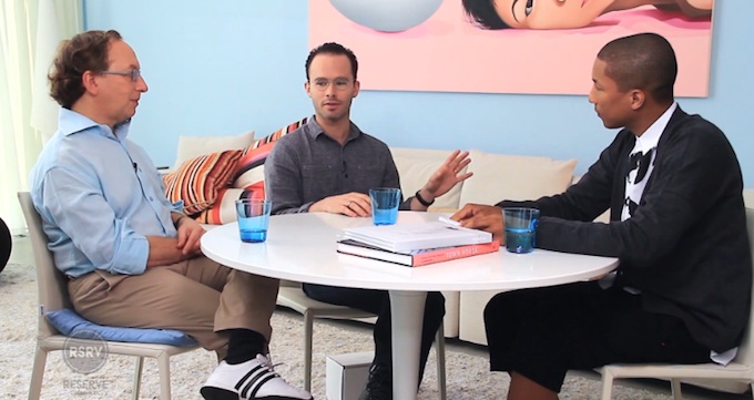 Pharrell Williams Interviews Alex Gorlin & Daniel Arsham [ARTST TLK]