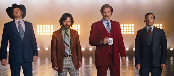 Ron Burgundy And The Channel 4 News Team Show Out In 'Anchorman 2' Teaser