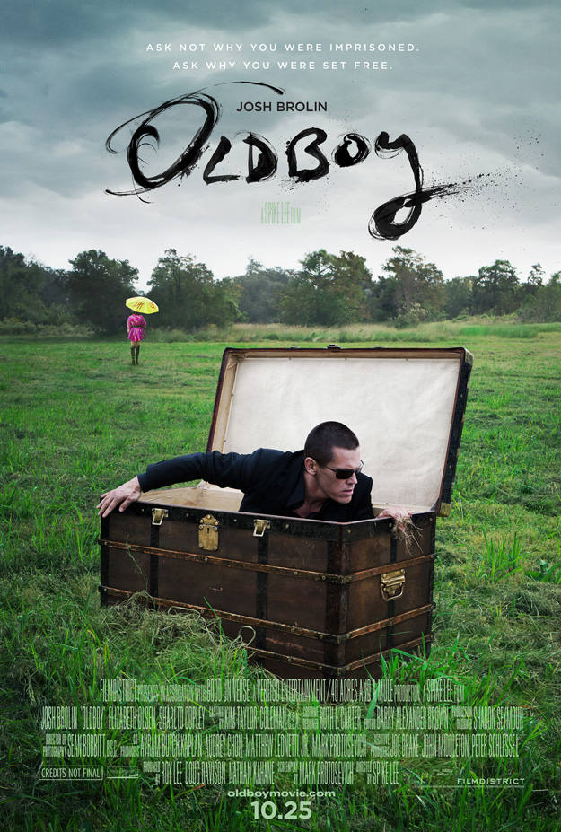 The Oldboy Poster + Red Band Trailer Has Arrived!